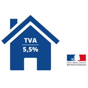 Taux de TVA réduit à 5.5 %