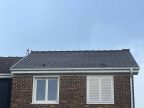 Photo de la première toiture après réfection sur Voisins-le-Bretonneux