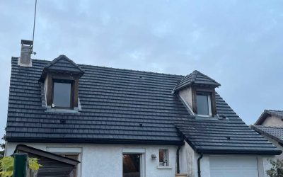 Réfection totale avec isolation par l&rsquo;extérieur d&rsquo;une toiture au Mesnil-Saint-Denis (78)