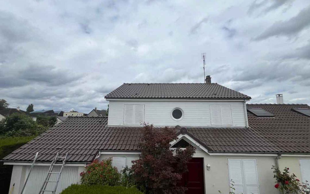 Réfection avec isolation d’une toiture au Mesnil-Saint-Denis