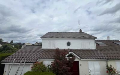 Réfection avec isolation d’une toiture au Mesnil-Saint-Denis